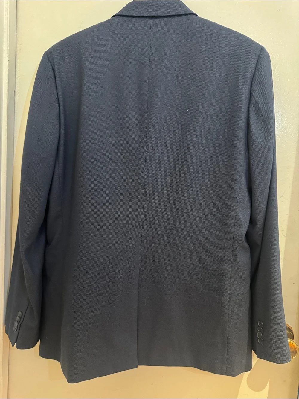 Banana Republic Navy Two-Button Suit 42L 34x34